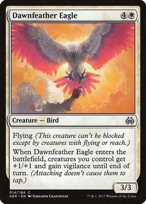 Dawnfeather Eagle AER 14 NM Magic: The Gathering