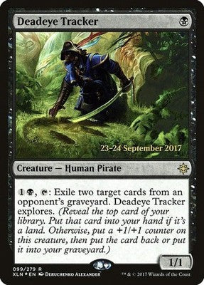 Deadeye Tracker PXLN 99s Foil NM Magic: The Gathering