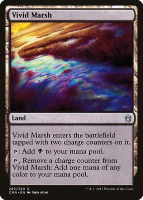 Vivid Marsh CMA 282 NM Magic: The Gathering
