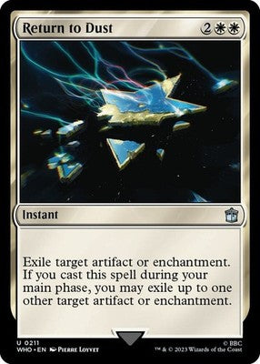 Return to Dust WHO 211 NM Magic: The Gathering