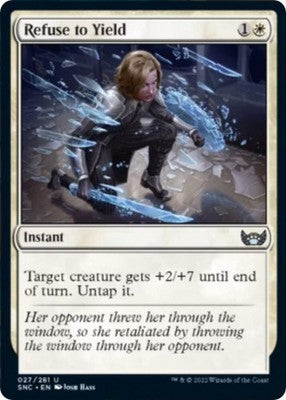 Refuse to Yield SNC 27 NM Magic: The Gathering