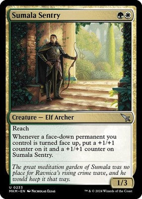 Sumala Sentry MKM 233 NM Magic: The Gathering