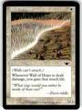 Wall of Hope Legions 24 C Magic: The Gathering Lightly Played