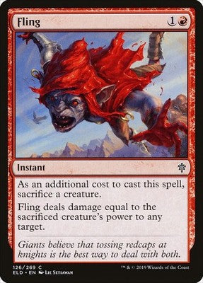 Fling ELD 126 NM Magic: The Gathering