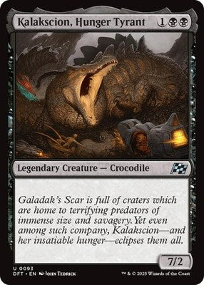 Kalakscion, Hunger Tyrant DFT 93 NM Magic: The Gathering