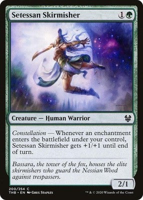 Setessan Skirmisher THB 200 NM Magic: The Gathering