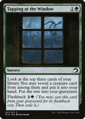 Tapping at the Window MID 201 LP Magic: The Gathering