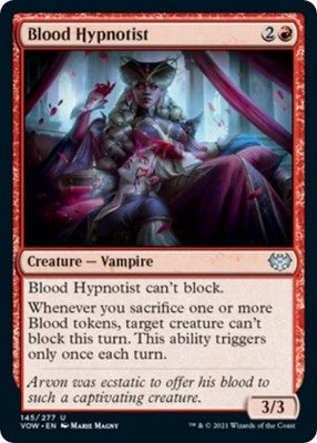 Blood Hypnotist VOW 145 LP Magic: The Gathering