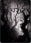 Forest Art Card (80/81) 80 Art Series: Innistrad: Midnight Hunt MTG NM