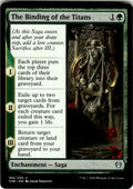 The Binding of the Titans Theros Beyond Death 166 U Magic: The Gathering
