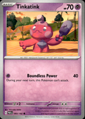 Tinkatink Paradox Rift 083/182 Common Pokémon — English Near Mint