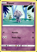 Espurr Silver Tempest 081/195 Common Pokémon — English Near Mint