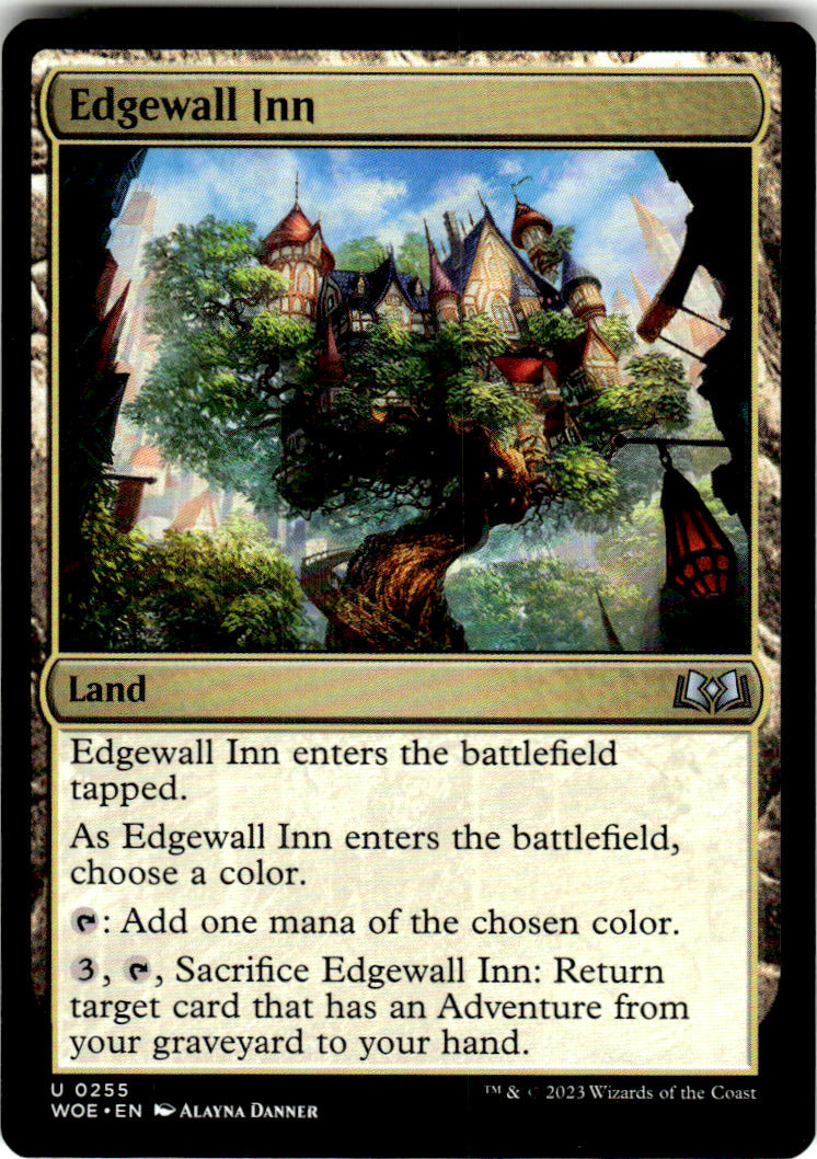 Edgewall Inn Wilds of Eldraine 255 U Magic: The Gathering Near Mint