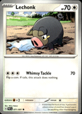 Lechonk Paldean Fates 071/091 Common Pokémon — English Near Mint