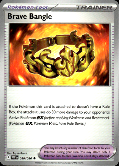 Brave Bangle White Flare 080/086 Uncommon Pokémon — English Near Mint