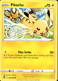 Pikachu Silver Tempest 049/195 Common Pokémon — English Near Mint