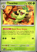 Thwackey Twilight Masquerade 015/167 Common Pokémon — English Near Mint