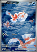 Goldeen Pitch Black 87/84 Illustration Rare Holo Pokémon — English Near Mint