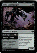 Feral Deathgorger Tarkir: Dragonstorm 80 C Foil Magic: The Gathering Near Mint