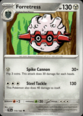 Forretress Temporal Forces 110/162 Uncommon Pokémon — English Near Mint