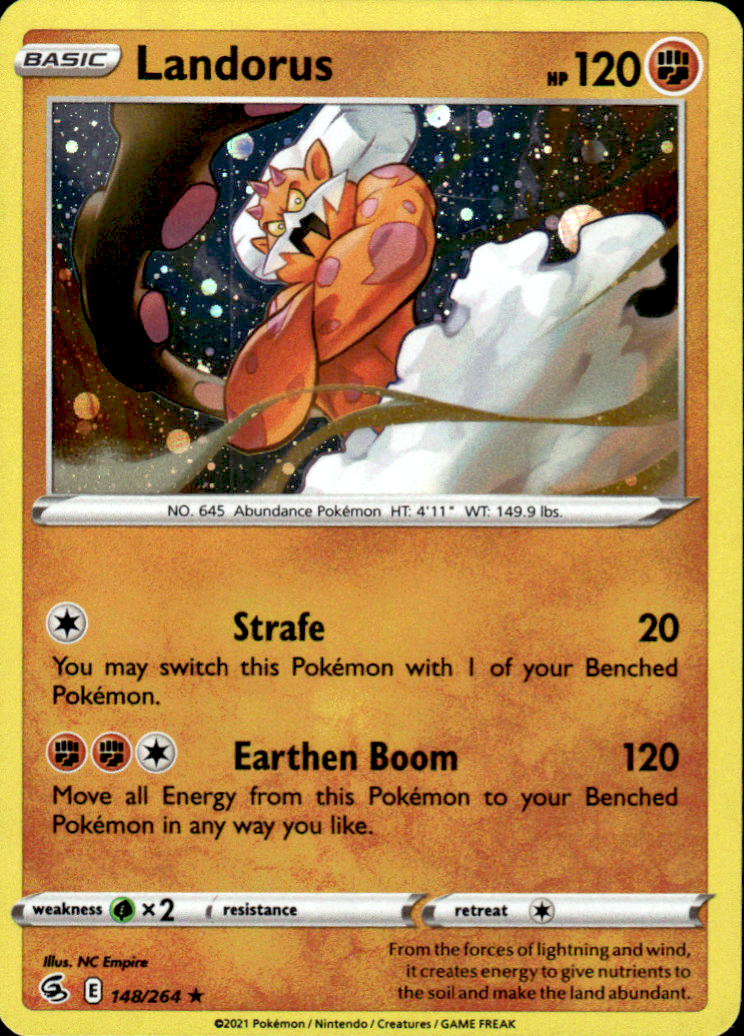 Landorus - (Cosmos Holo) Blister Exclusives 148/264 Promo Holo Pokémon — English