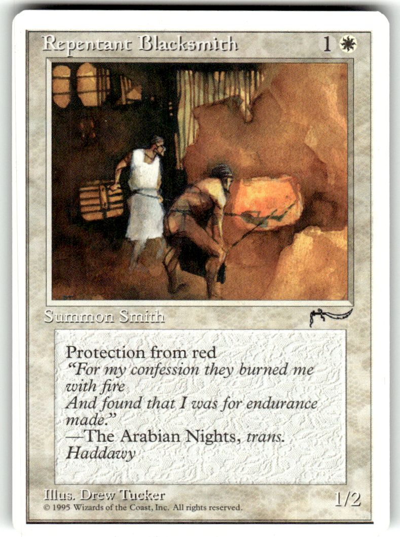 Repentant Blacksmith Chronicles C Magic: The Gathering Lightly Played