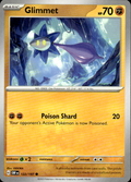 Glimmet Obsidian Flames 122/197 Common Pokémon — English Near Mint