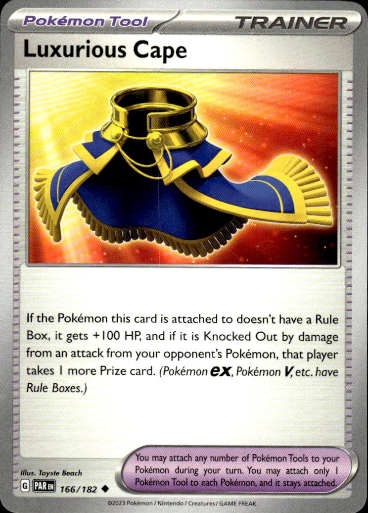 Luxurious Cape Paradox Rift 166/182 Uncommon Pokémon — English Near Mint