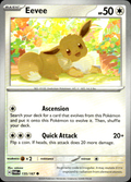 Eevee Twilight Masquerade 135/167 Common Pokémon — English Near Mint