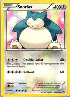 Snorlax 109/149 Uncommon Boundaries Crossed Pokemon Damaged