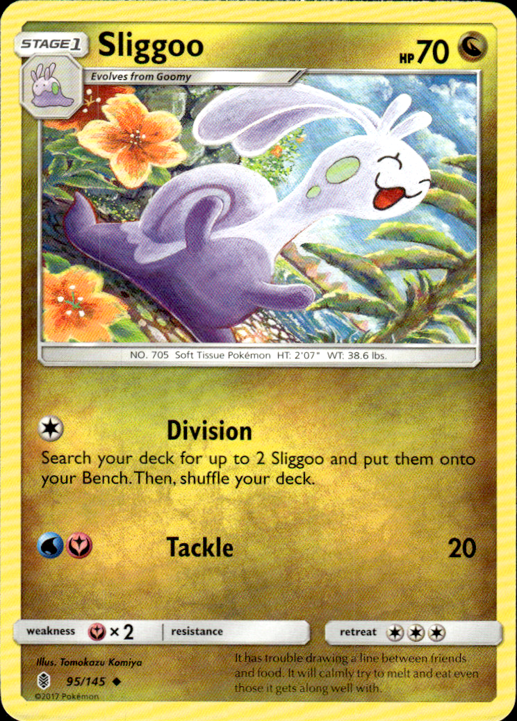 Sliggoo SM - Guardians Rising 95/145 Uncommon Pokémon — English Lightly Played