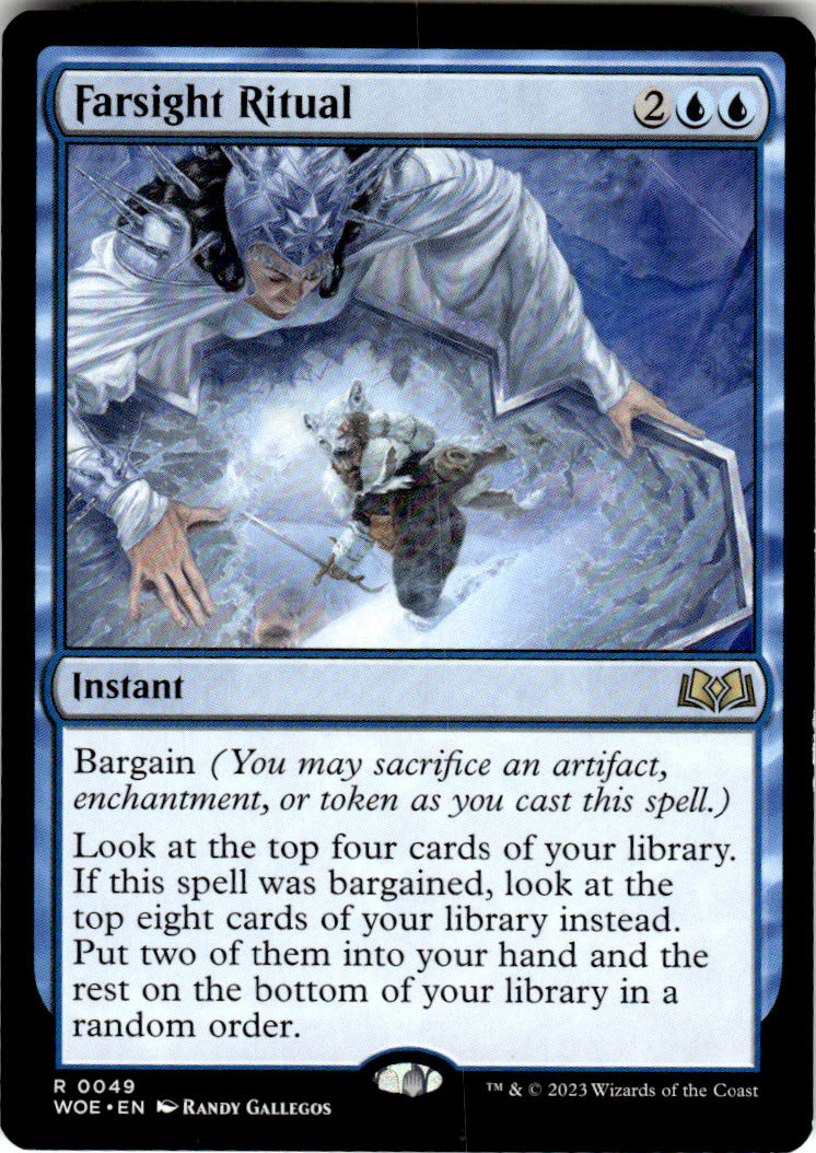 Farsight Ritual Wilds of Eldraine 49 R Magic: The Gathering Near Mint