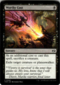 Worthy Cost Tarkir: Dragonstorm 99 C Magic: The Gathering Near Mint