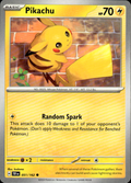 Pikachu Temporal Forces 051/162 Common Pokémon — English Near Mint