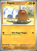 Diglett Obsidian Flames 103/197 Common Pokémon — English Near Mint