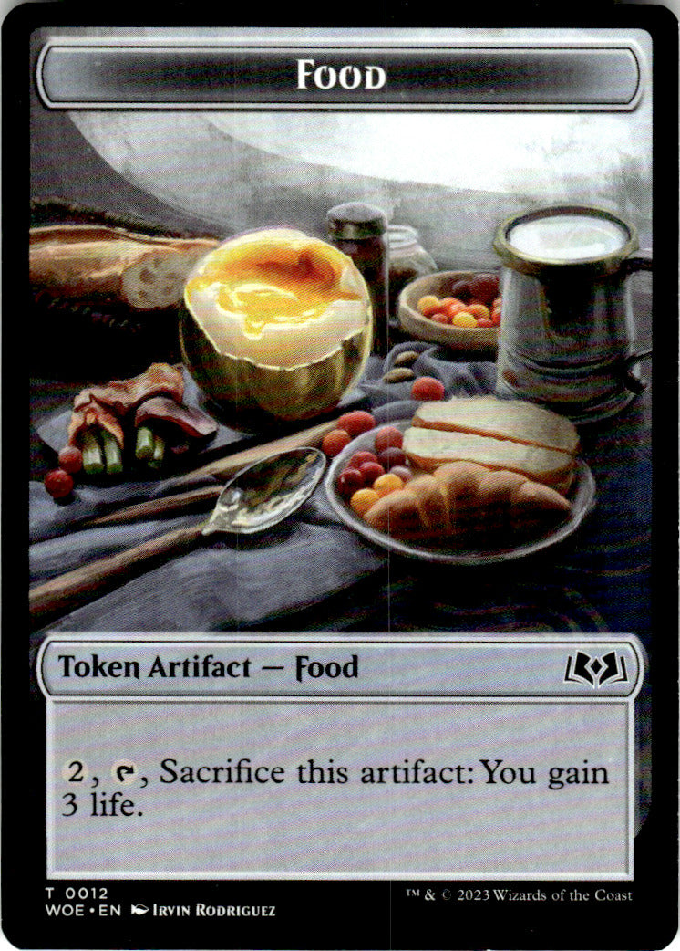 Food Token Wilds of Eldraine 12 T Magic: The Gathering Near Mint