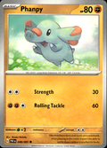 Phanpy Paldean Fates 048/091 Common Pokémon — English Near Mint