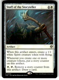 Staff of the Storyteller Commander: Reality Fracture 34 R Magic: The Gathering