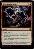 Seize Opportunity Tarkir: Dragonstorm 119 C Foil Magic: The Gathering Near Mint