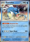 Gyarados Scarlet & Violet 151 130/165 Rare Holo Pokémon — English Near Mint