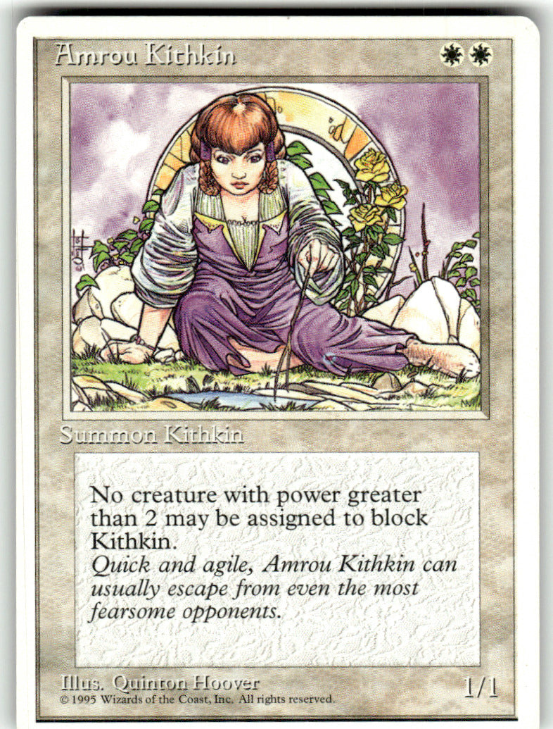 Amrou Kithkin Fourth Edition 252 C Magic: The Gathering Lightly Played