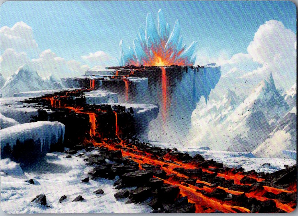 Surtland Frostpyre Art Card 75 Art Series: Kaldheim Magic: The Gathering NM