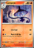 Lampent Twilight Masquerade 037/167 Common Pokémon — English Near Mint