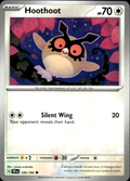 Hoothoot Temporal Forces 126/162 Common Pokémon — English Near Mint