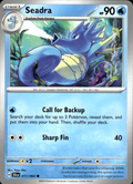Seadra Shrouded Fable 011/064 Common Pokémon — English Near Mint