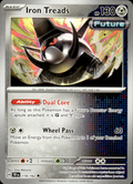 Iron Treads Temporal Forces 118/162 Uncommon Pokémon — English Near Mint