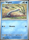 Wiglett Paradox Rift 052/182 Common Pokémon — English Near Mint