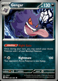 Gengar Paldean Fates 057/091 Uncommon Pokémon — English Near Mint