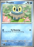 Froakie Obsidian Flames 056/197 Common Pokémon — English Near Mint