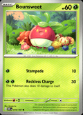Bounsweet Obsidian Flames 016/197 Common Pokémon — English Near Mint